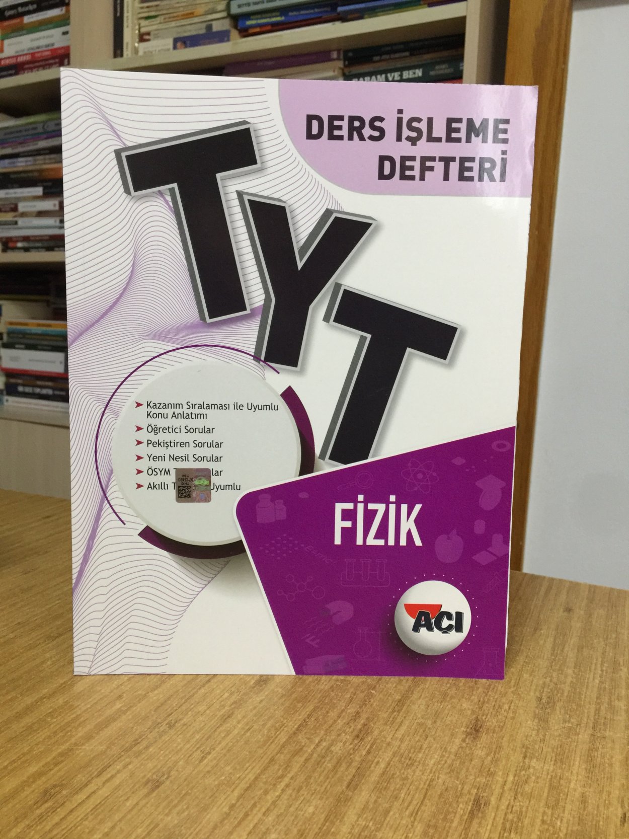 TYT Ders İşleme Defteri FİZİK Açı Yayınları