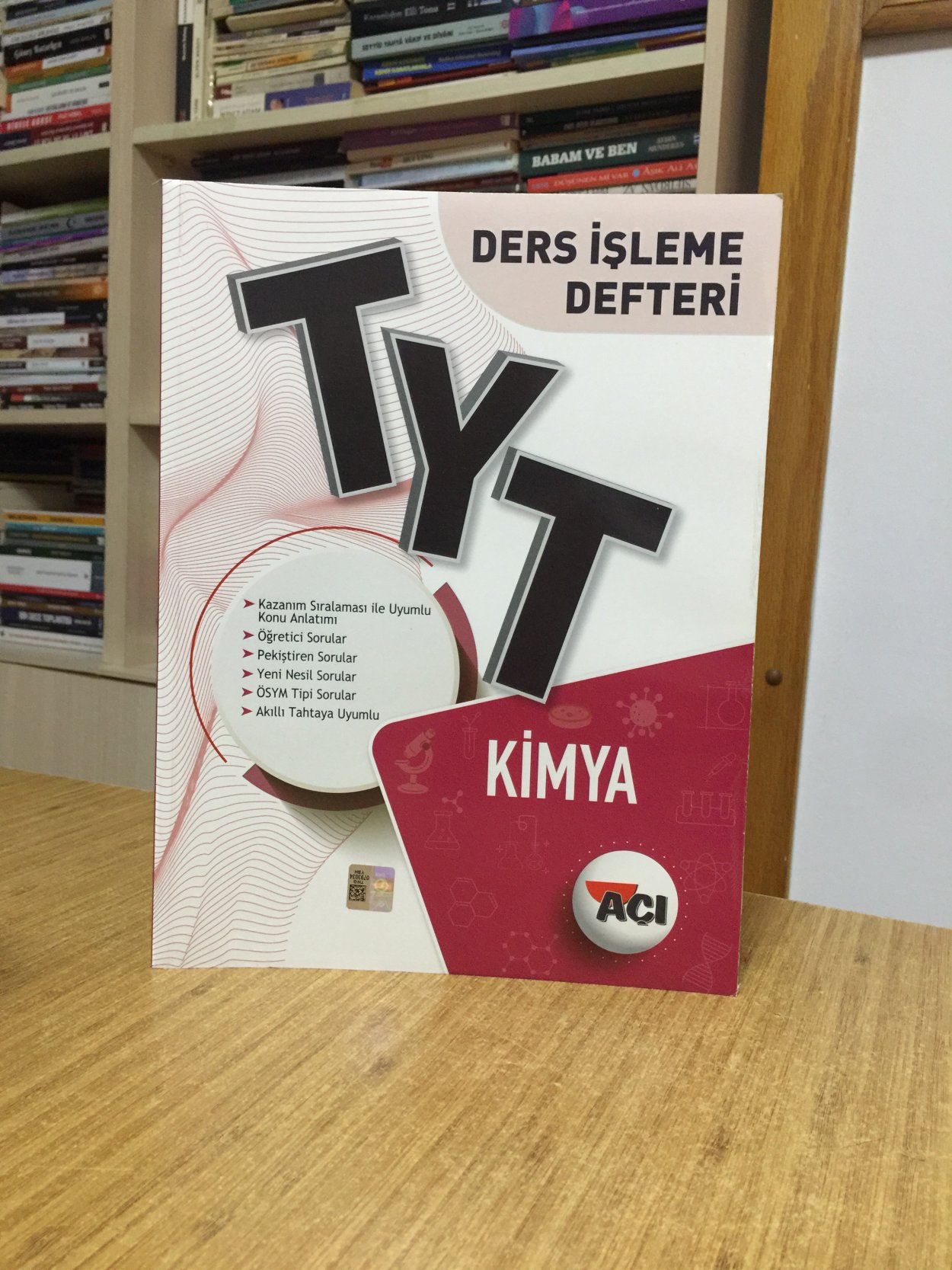TYT Ders İşleme Defteri KİMYA Açı Yayınları