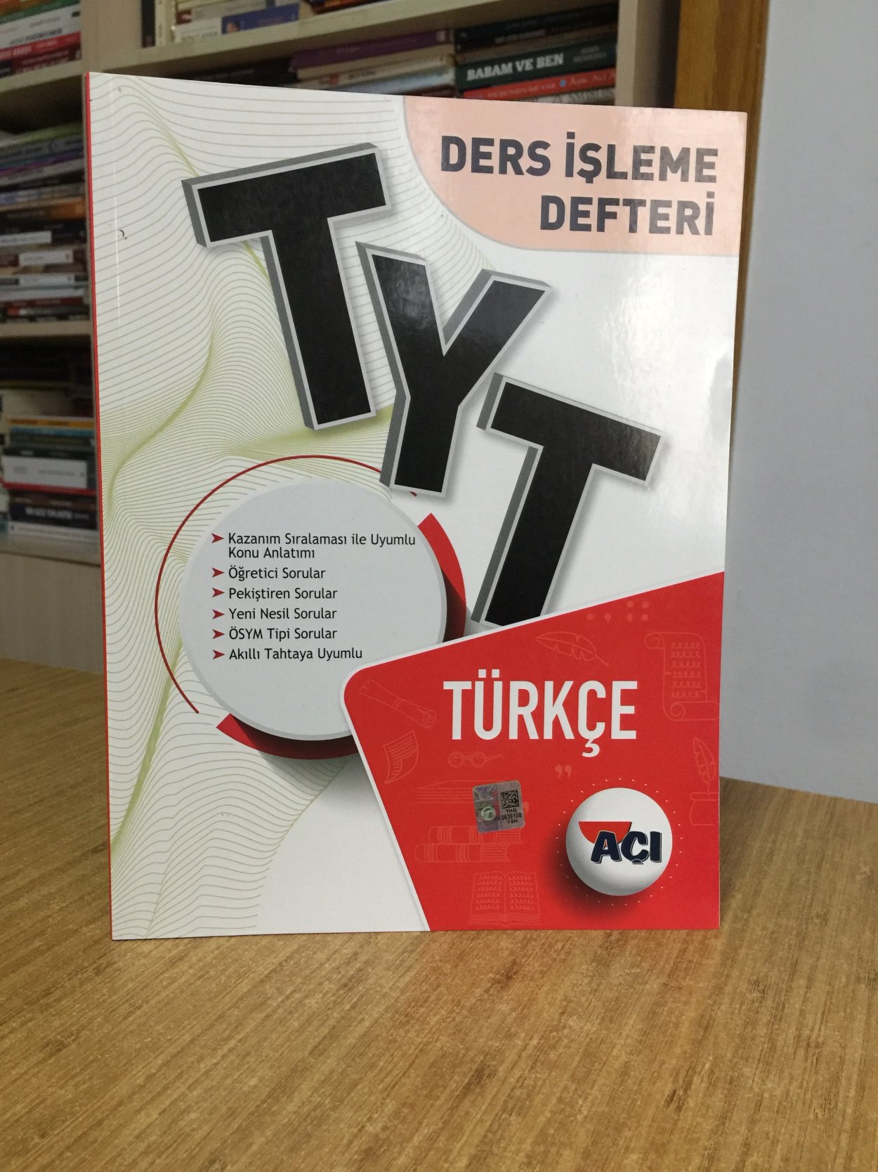 TYT Ders İşleme Defteri TÜRKÇE Açı Yayınları