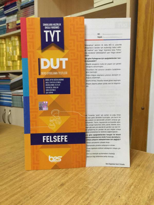 TYT FELSEFE DUT Ders Uygulama Testleri Bes Yayınları
