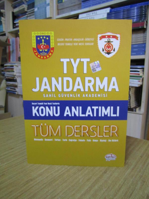 TYT Jandarma Sahil Güvenlik Akademisi Konu Anlatımlı TÜM DERSLER
