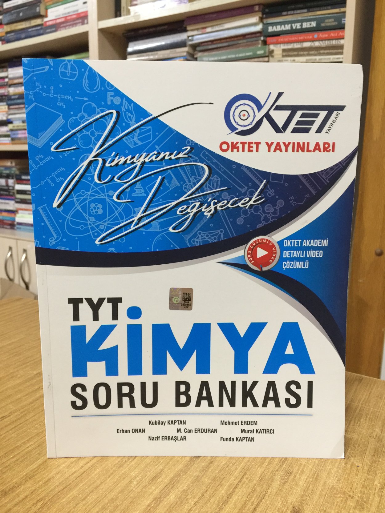 TYT Kimya Soru Bankası Oktet Yayınları
