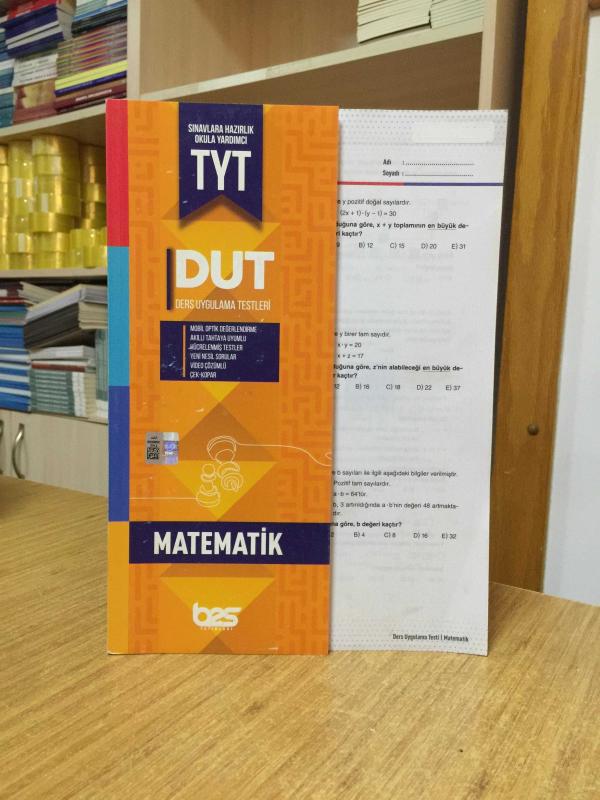 TYT MATEMATİK DUT Ders Uygulama Testleri Bes Yayınları