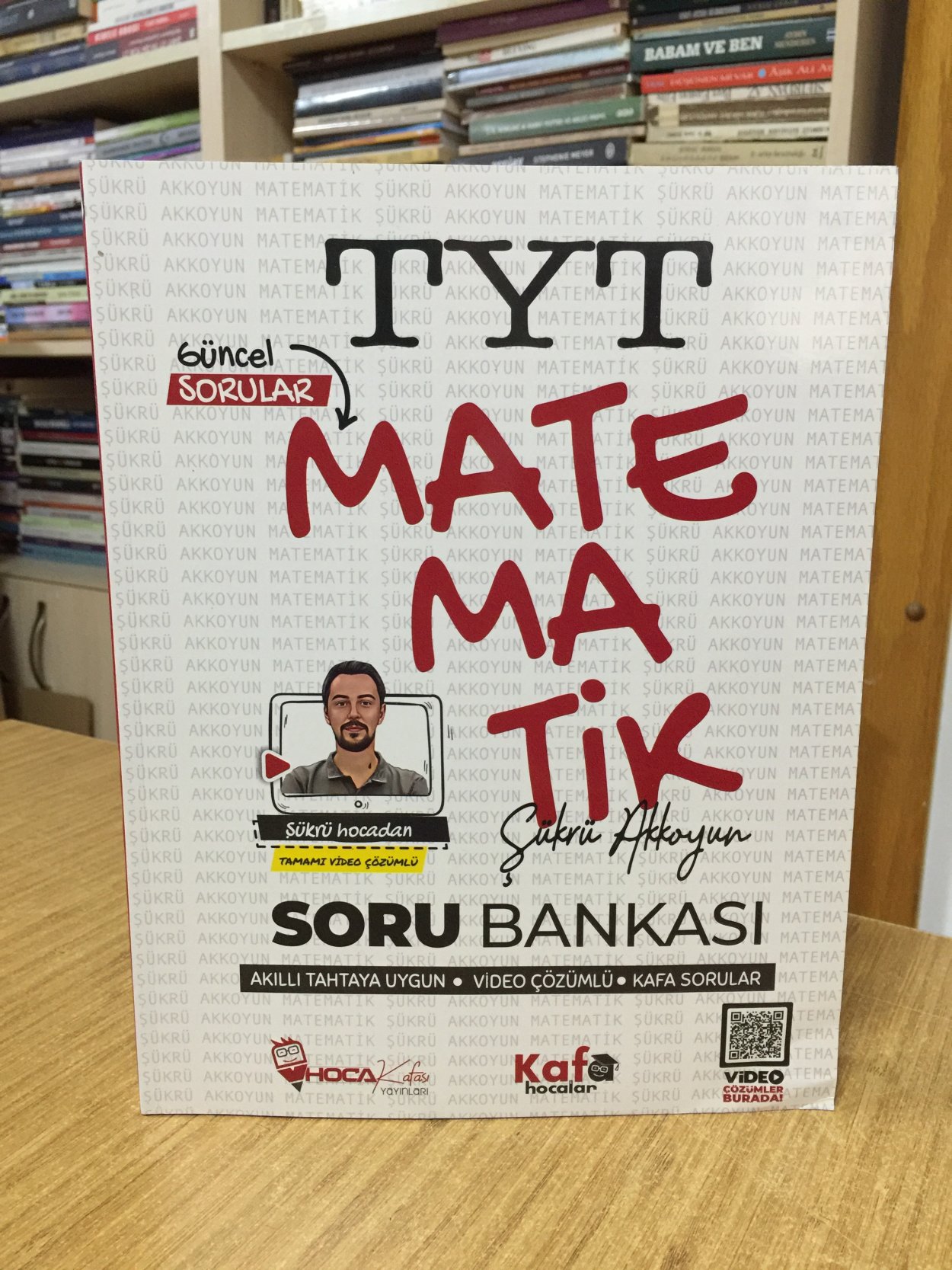 TYT Matematik Soru Bankası Çözümlü Şükrü Akkoyun Hoca Kafası Yayınları