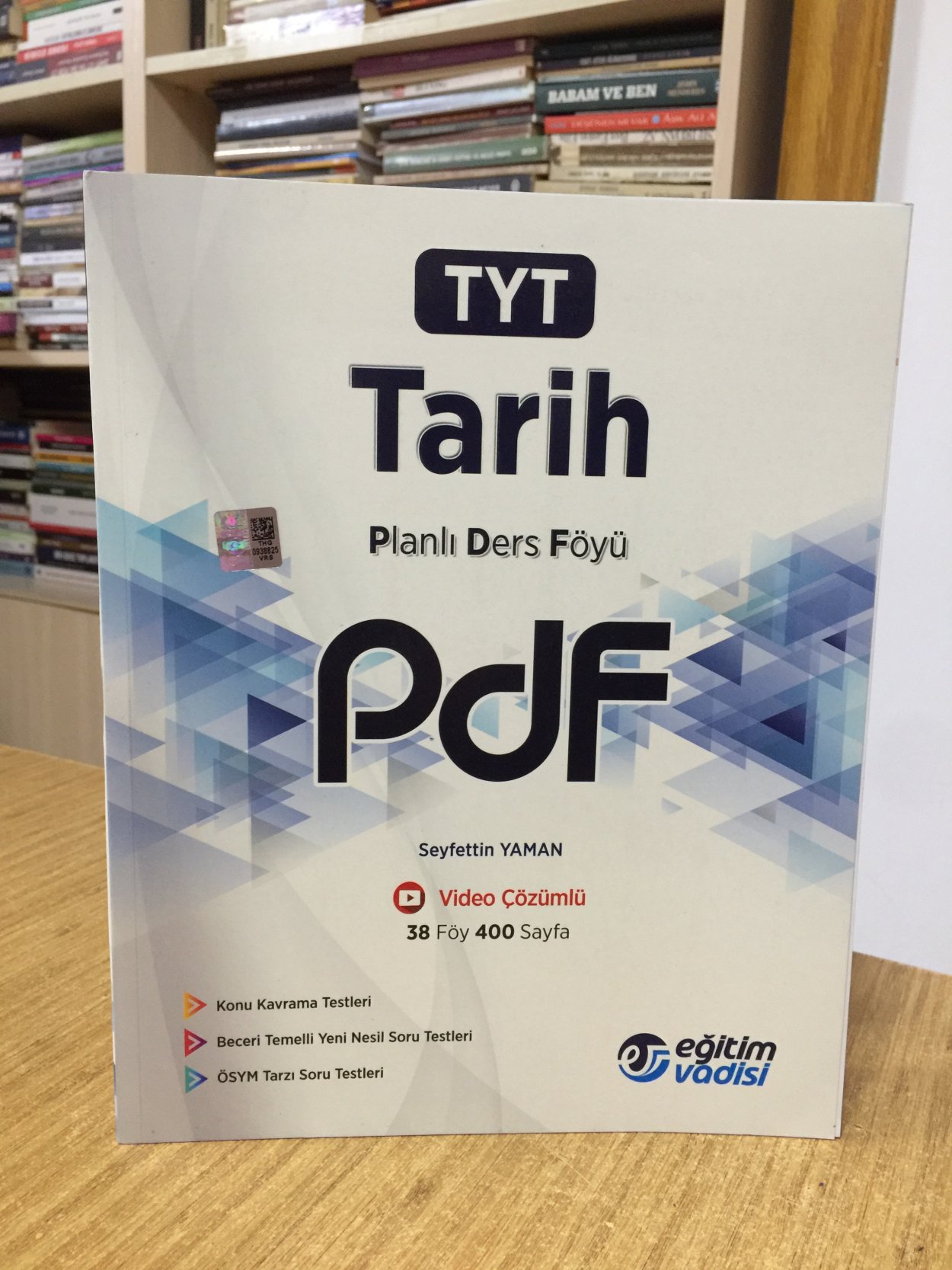 TYT Tarih PDF Planlı Ders Föyü Eğitim Vadisi Yayınları