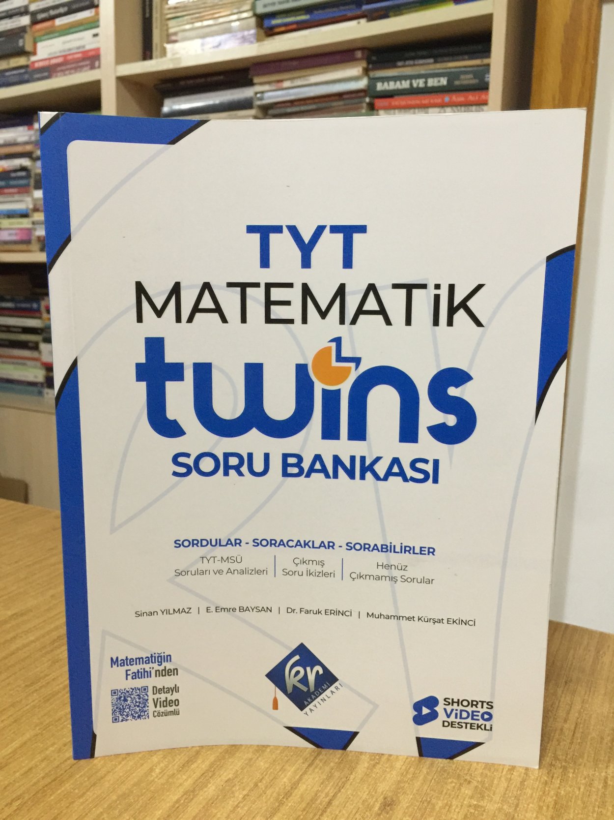 TYT Twins Matematik Soru Bankası KR Akademi Yayınları