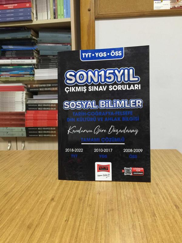 TYT YGS ÖSS Sosyal Bilimler Son 15 Yıl Çıkmış Sınav Soruları Yargı Yayınları