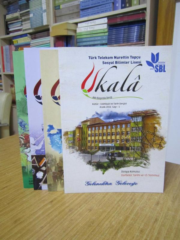 UKALA Dergisi - İLK 4 SAYI TAKIM - Türk Telekom Nurettin Topçu Sosyal Bilimler Lisesi
