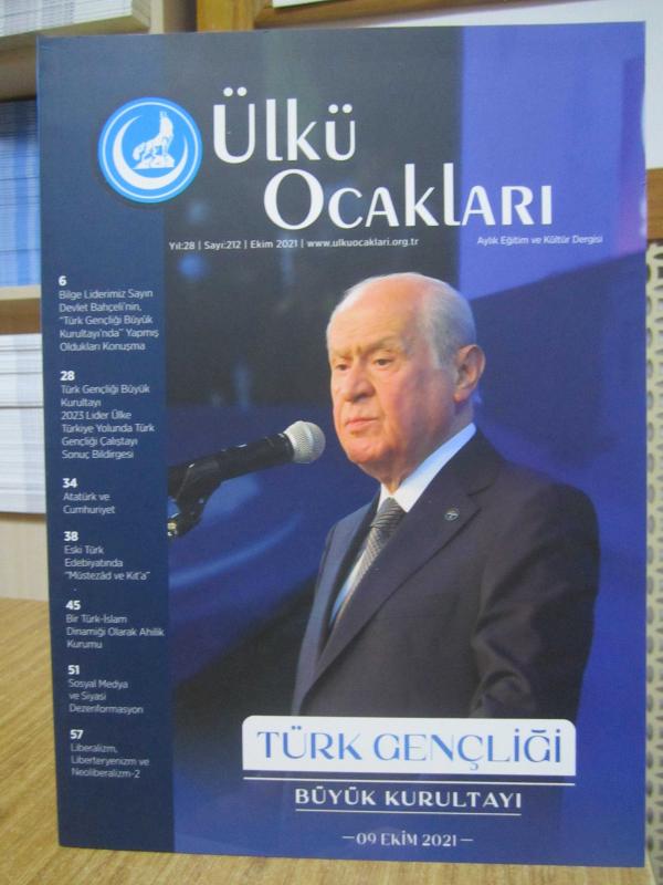 Ülkü Ocakları Dergisi - Sayı 212 - Ekim 2021 [ Türk Gençliği Büyük Kurultayı 09 Ekim 2021 ]