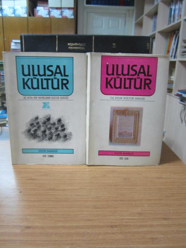 Ulusal Kültür Dergisi - İLK 2 SAYI TAKIM (1.Sayı Temmuz 1978 & 2.Sayı Ekim 1978)