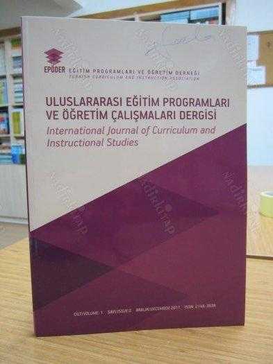 Uluslararası Eğitim Programları ve Öğretim Çalışmaları Dergisi - Cilt: 1 Sayı: 2 Yıl 2011