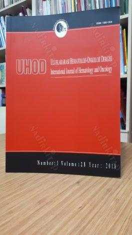 Uluslararası Hematoloji-Onkoloji Dergisi Cilt: 28 Sayı: 1