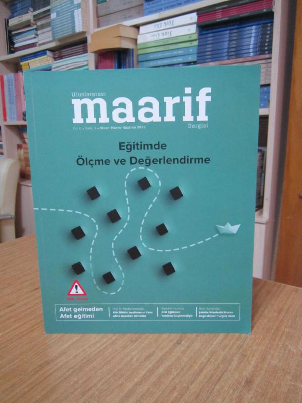 Uluslararası Maarif Dergisi - Yıl 4 Sayı 11 - Nisan Mayıs Haziran 2023