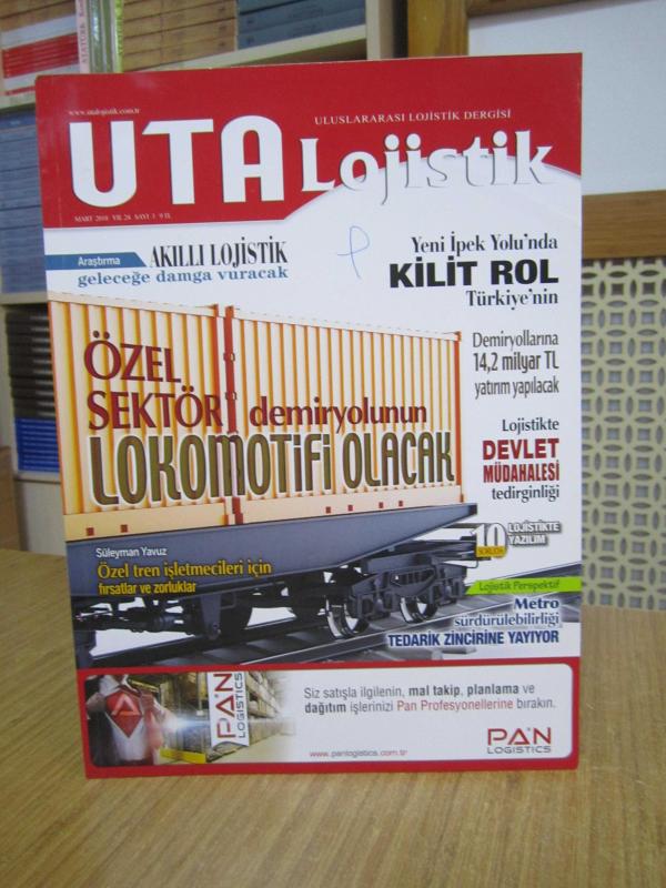 UTA Lojistik Uluslararası Lojistik Dergisi - Yıl 24 Sayı 3 - Mart 2018