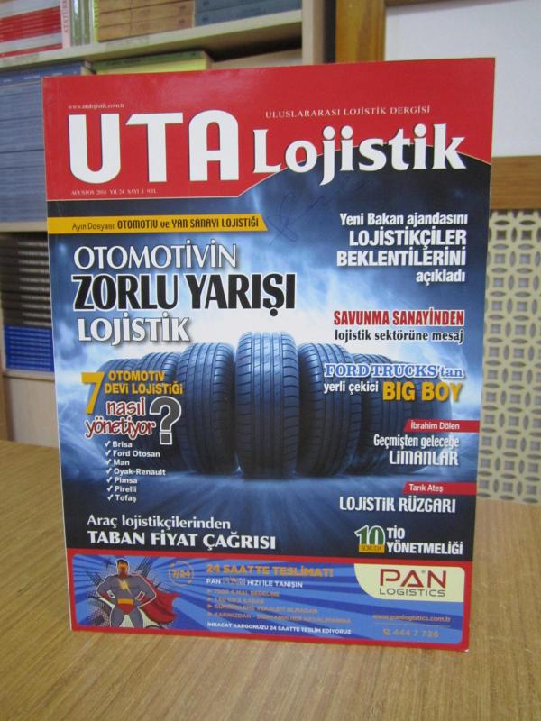 UTA Lojistik Uluslararası Lojistik Dergisi - Yıl 24 Sayı 8 - Ağustos 2018