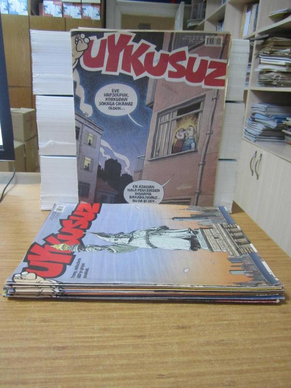 UYKUSUZ Dergisi - 14 Farklı Sayı TAKIM (Sayılar: 488-492-493-494-495-496-497-498-501-502-503-504-505-506-507)