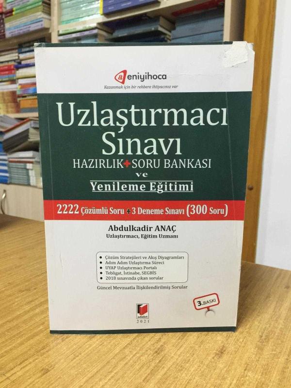 Uzlaştırmacı Sınavı Hazırlık Soru Bankası ve Yenileme Eğitimi Adalet Yayınevi