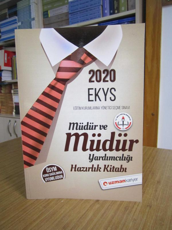 Uzman Kariyer EKYS 2020 Müdür ve Müdür Yardımcılığı Hazırlık Kitabı
