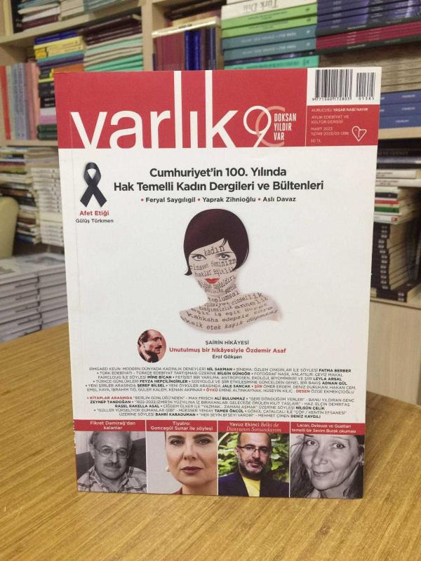 Varlık Dergisi - Sayı 1386 - Mart 2023 [ Cumhuriyet'in 100. Yılında Hak Temelli Kadın Dergileri ve Bültenleri ]