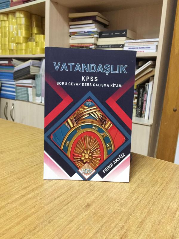 Vatandaşlık KPSS Soru Cevap Ders Çalışma Kitabı - Ferdi Akyüz (2023)