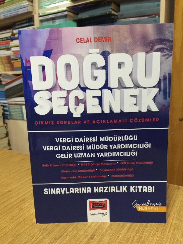 Vergi Dairesi Müdürlüğü Vergi Dairesi Müdür Yardımcılığı Gelir Uzman Yardımcılığı Sınavlarına Hazırlık Kitabı Yargı Yayınları [14.Baskı]