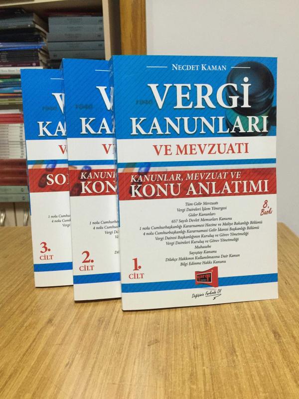VERGİ KANUNLARI ve MEVZUATI Kanunlar Mevzuat ve Konu Anlatımı 3 CİLT TAKIM [8.Baskı]