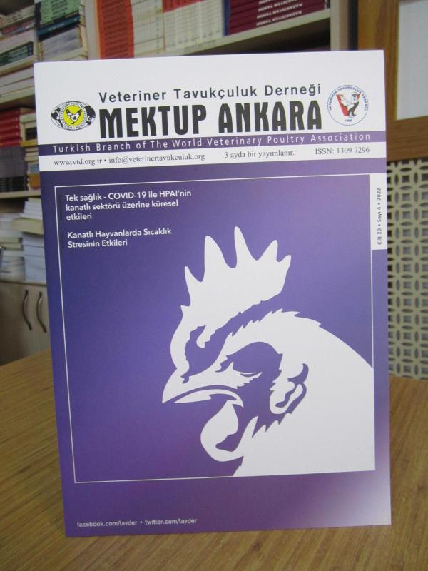 Veteriner Tavukçuluk Derneği MEKTUP ANKARA - Cilt 20 Sayı 4 - 2022 [ Kanatlı Hayvanlarda Sıcaklık Stresinin Etkileri ]