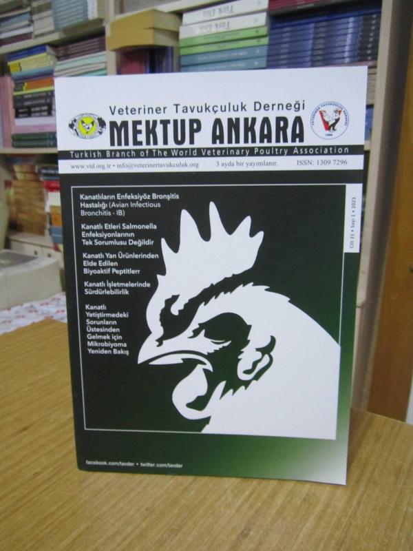 Veteriner Tavukçuluk Derneği MEKTUP ANKARA - Cilt 21 Sayı 2 - 2023