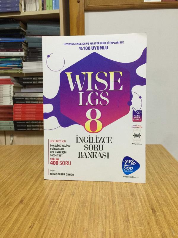 Wise LGS 8 İngilizce Soru Bankası Me Too Publishing