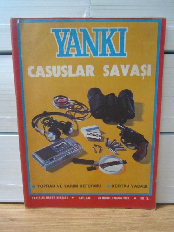Yankı Haftalık Haber Dergisi - Sayı 630 - (25 Nisan-1 Mayıs 1983)