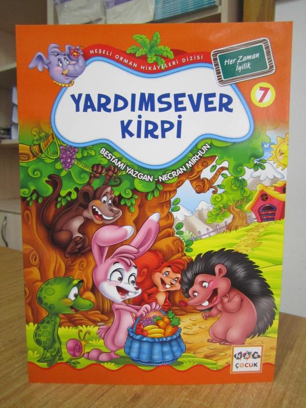 Yardımsever Kirpi - Bestami Yazgan & Necran Mirhun / Neşeli Orman Hikayeleri Dizisi 07