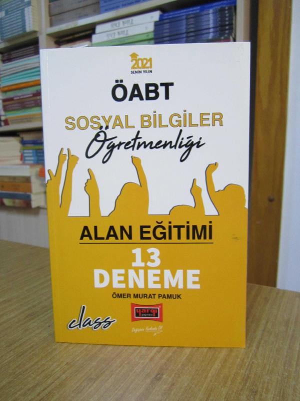 Yargı Yayınevi ÖABT Sosyal Bilgiler Öğretmenliği ALAN EĞİTİMİ 13 Deneme