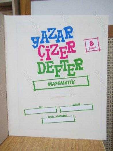 Yazar Çizer Defter 8. Sınıf Matematik