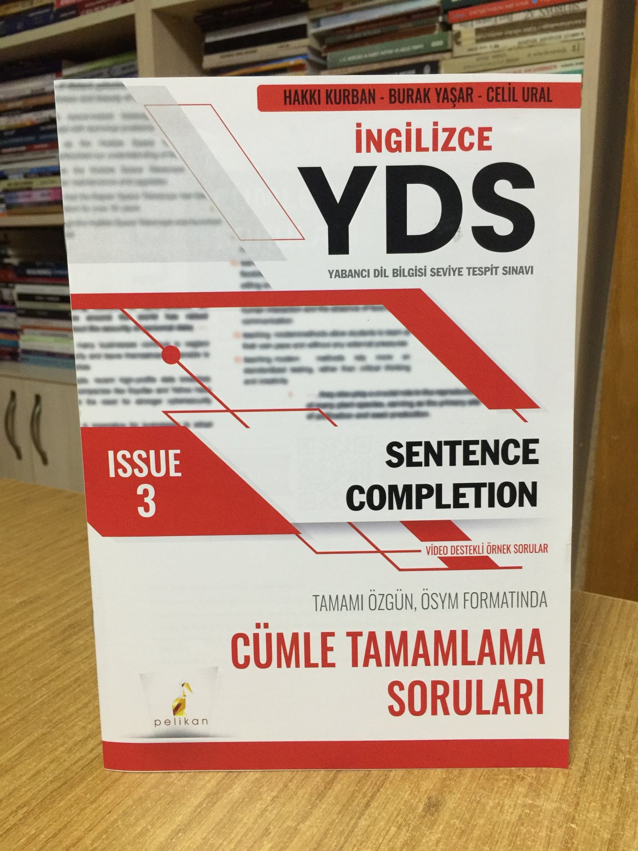 YDS İngilizce Sentence Completion Issue 3 Cümle Tamamlama Soruları Pelikan Yayıncılık