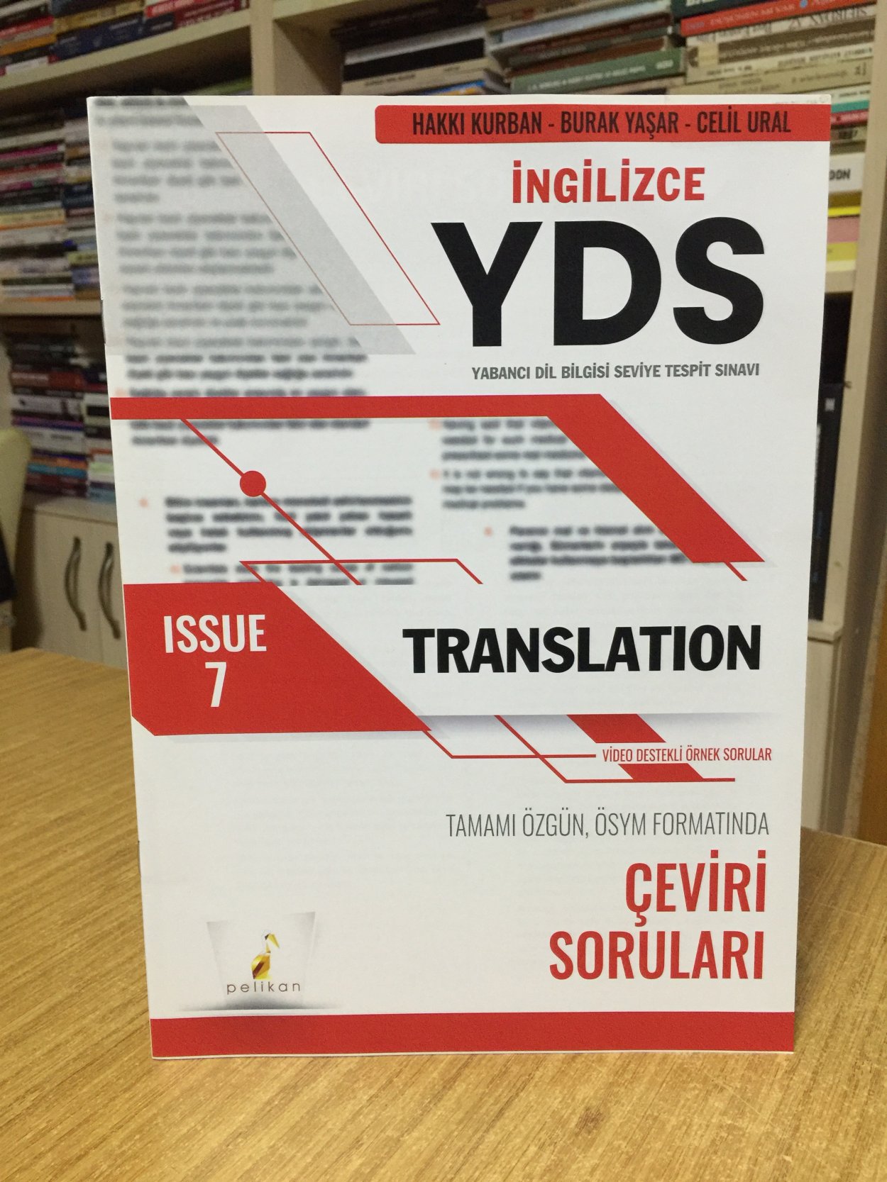 YDS İngilizce Translation Issue 7 Çeviri Soruları Pelikan Yayıncılık