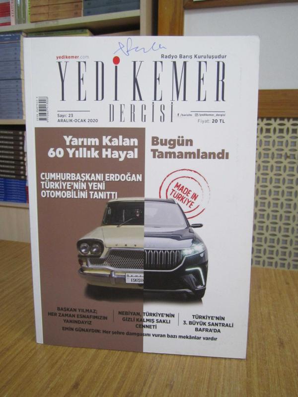YEDİ KEMER DERGİSİ - Sayı 23 - Aralık Ocak 2020