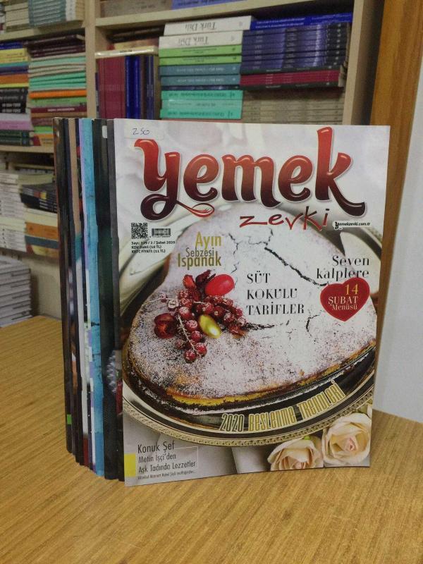 YEMEK ZEVKİ Dergisi - 2020-2021 Yılları 14 Sayı TAKIM (Sayılar Açıklamada)