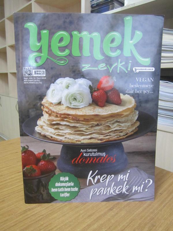 YEMEK ZEVKİ DERGİSİ - Sayı 230 - Mart 2020