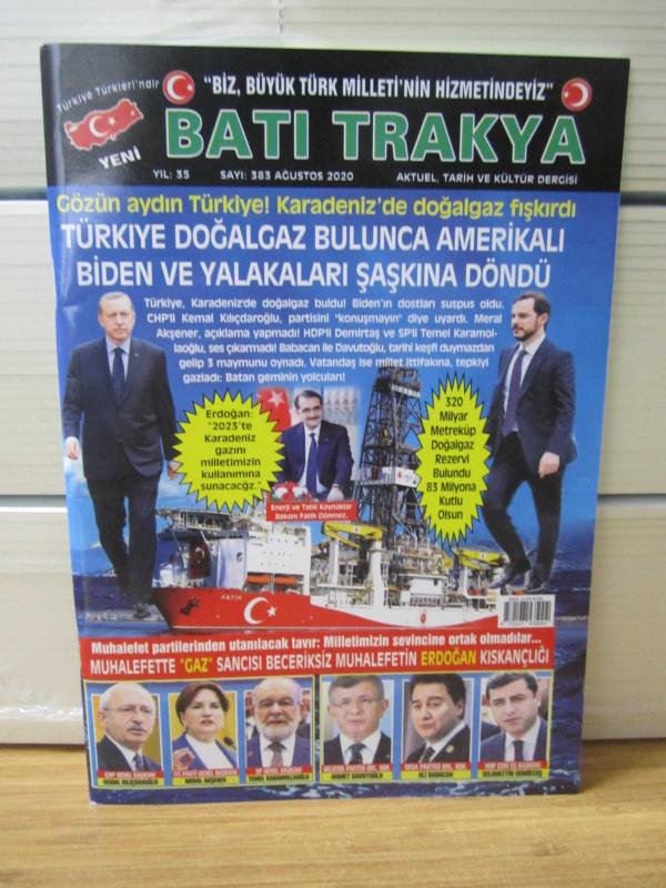 Yeni Batı Trakya Dergisi - Sayı 384 - Eylül 2020