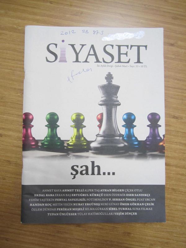 Yeniden Kuruluş için Siyaset - Sayı 33
