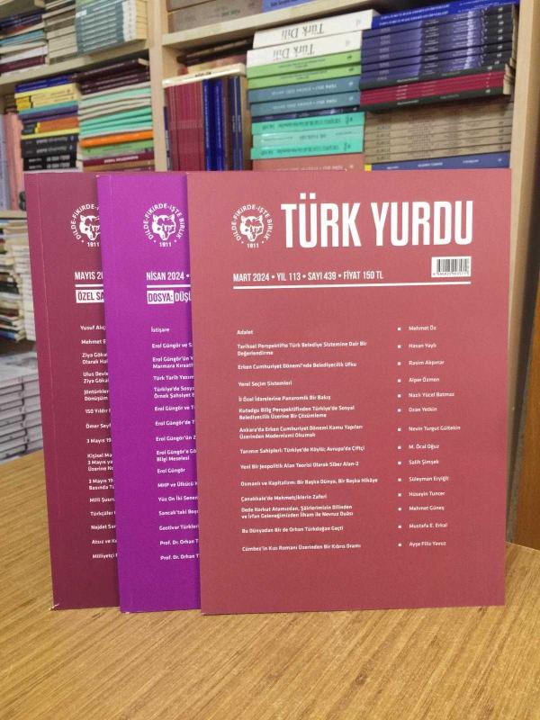 YENİSES DERGİSİ - 2024 Yılı 4 Sayı TAKIM (Sayılar: 338-339-340-341)
