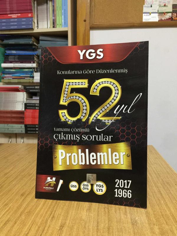 YGS Tamamı Çözümlü Problemler Soru Bankası (1966-2017) Havalı Yayınları