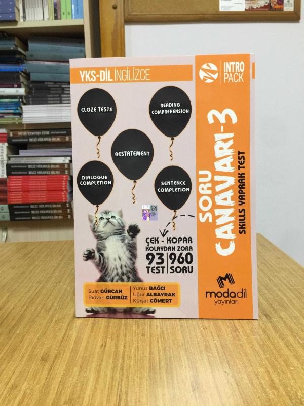 YKS Dil İngilizce Soru Canavarı 3 Skills Yaprak Test Modadil Yayınları