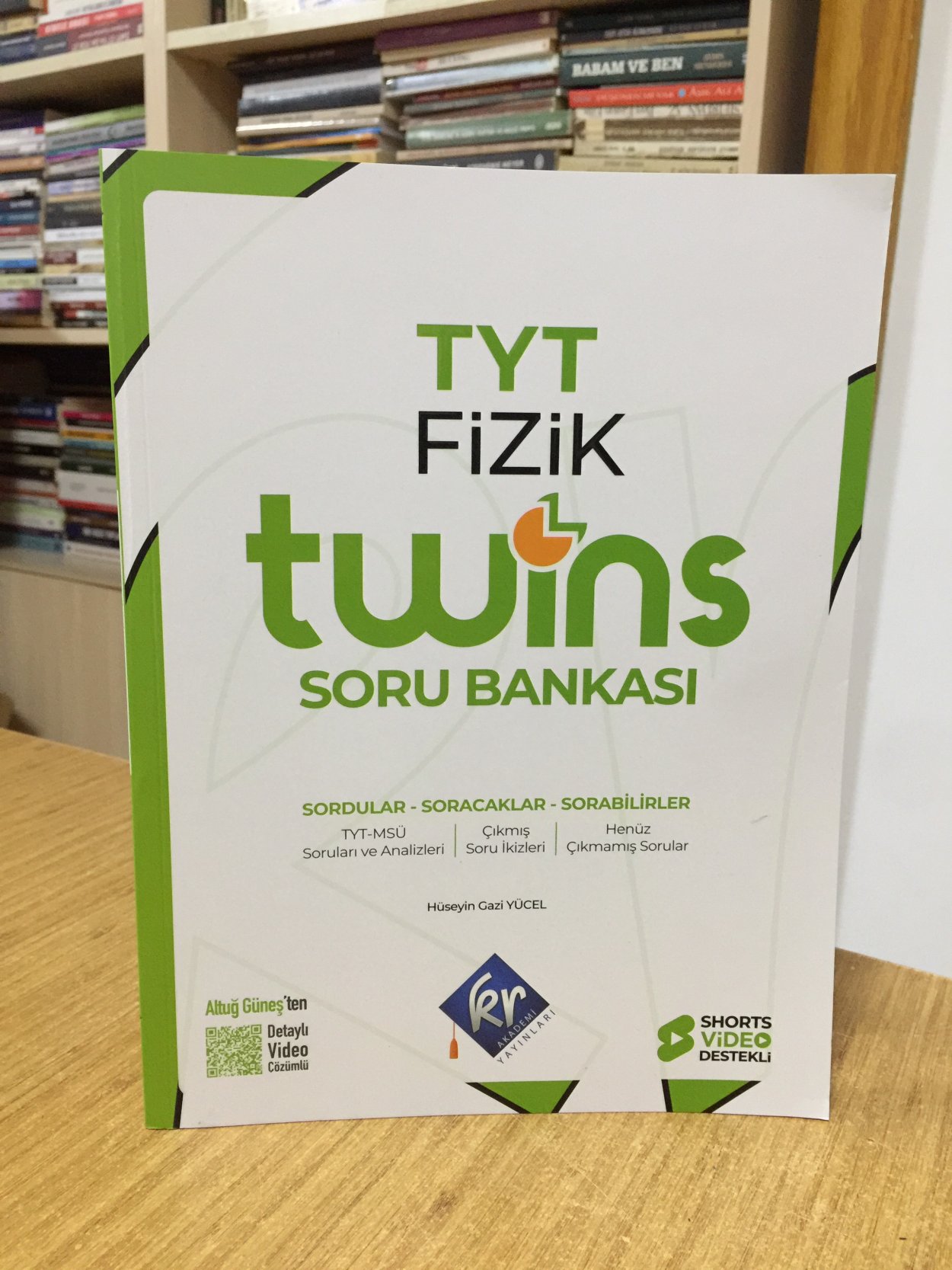 YKS TYT Fizik Twins Soru Bankası Çözümlü KR Akademi