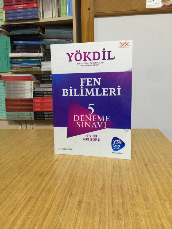 YÖKDİL Fen Bilimleri 5 Deneme Sınavı Me Too Publishing