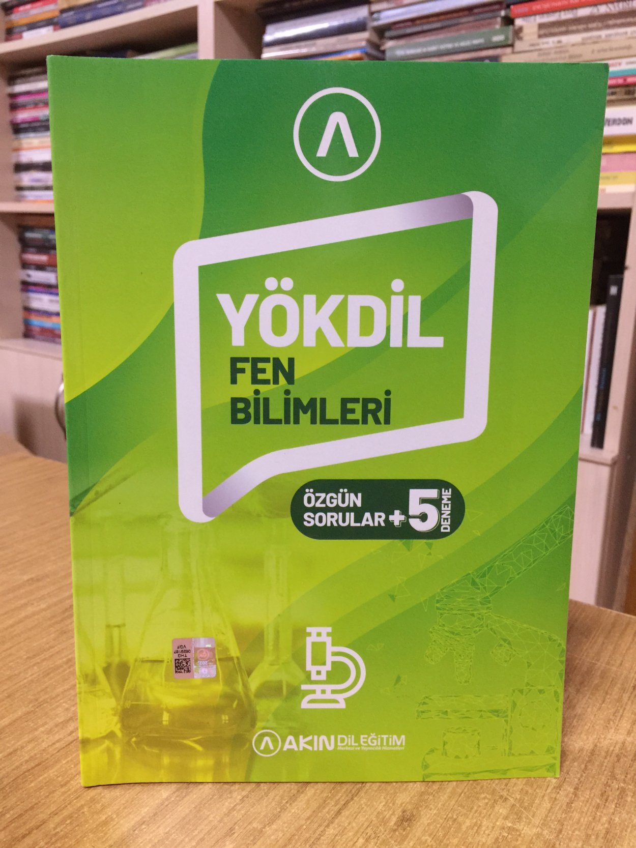YÖKDİL Fen Bilimleri Özgün Sorular + 5 Deneme Akın Publishing