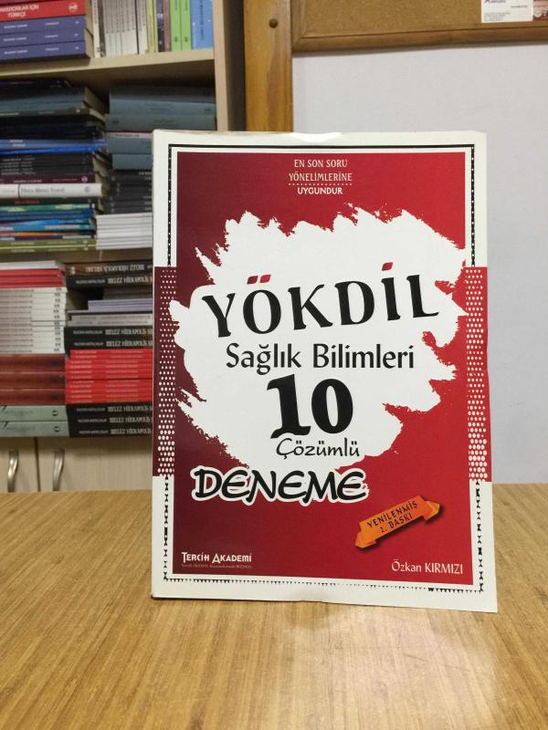 YÖKDİL Sağlık Bilimleri Çözümlü 10 Deneme Tercih Akademi Yayınları