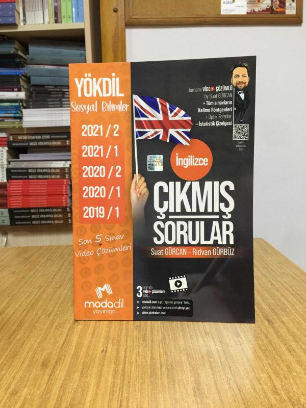 YÖKDİL SOSYAL Çıkmış Sorular (2019-2020-2021) Tamamı Video Çözümlü Modadil Yayınları