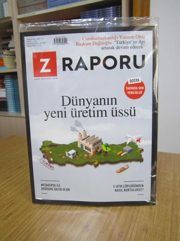 Z RAPORU DERGİSİ - SAYI 31 - ARALIK 2021 (Ambalajı Açılmamış, Ekleri Mevcut)