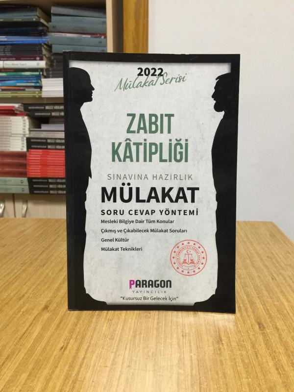 Zabıt Katipliği Sınavı Mülakat Kitabı Soru Cevap Paragon Yayıncılık